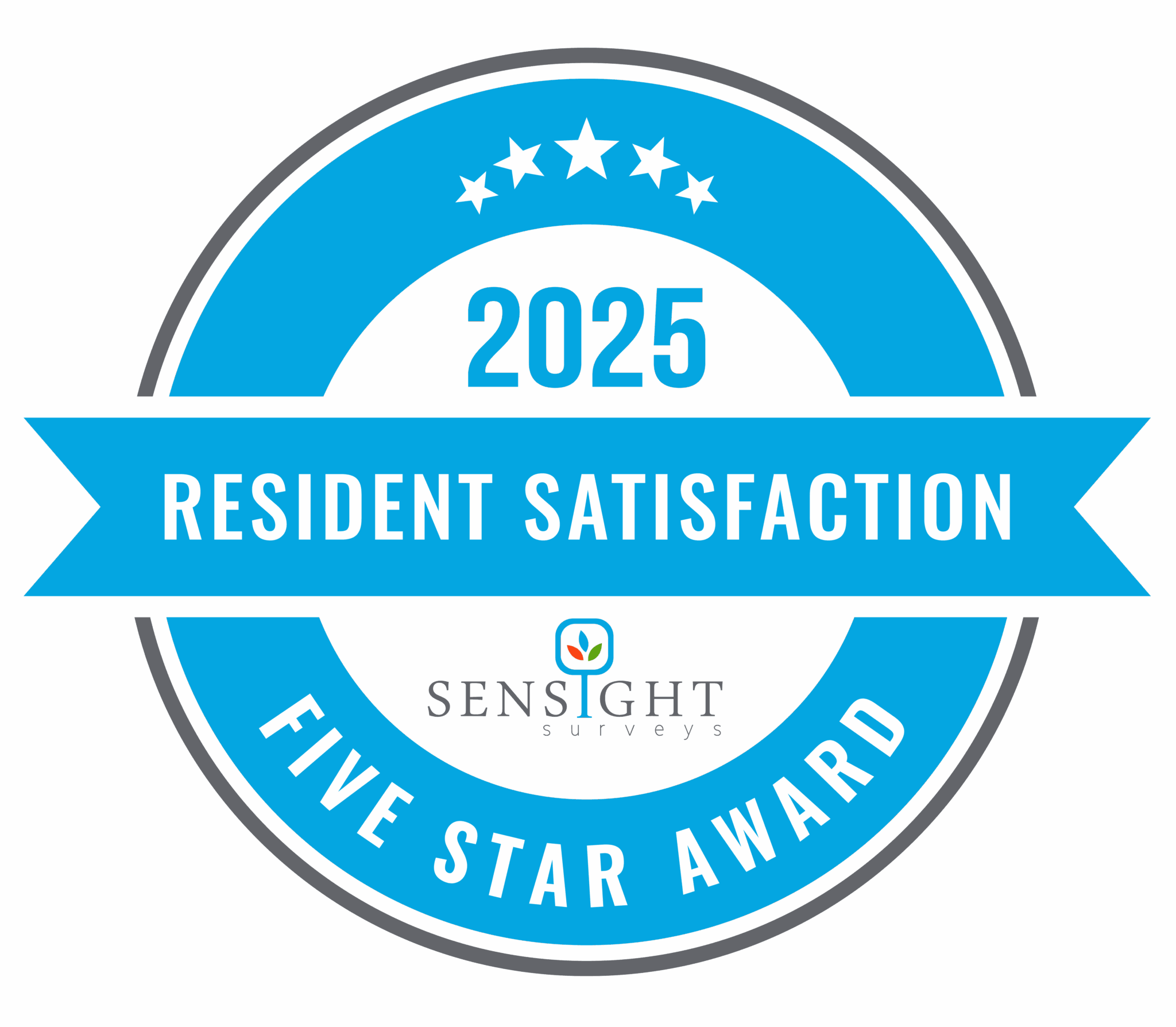Sensight 2025 Resident satisfaction award
